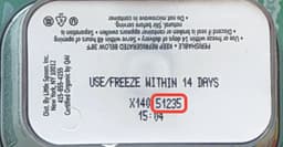 Babyblends lot code